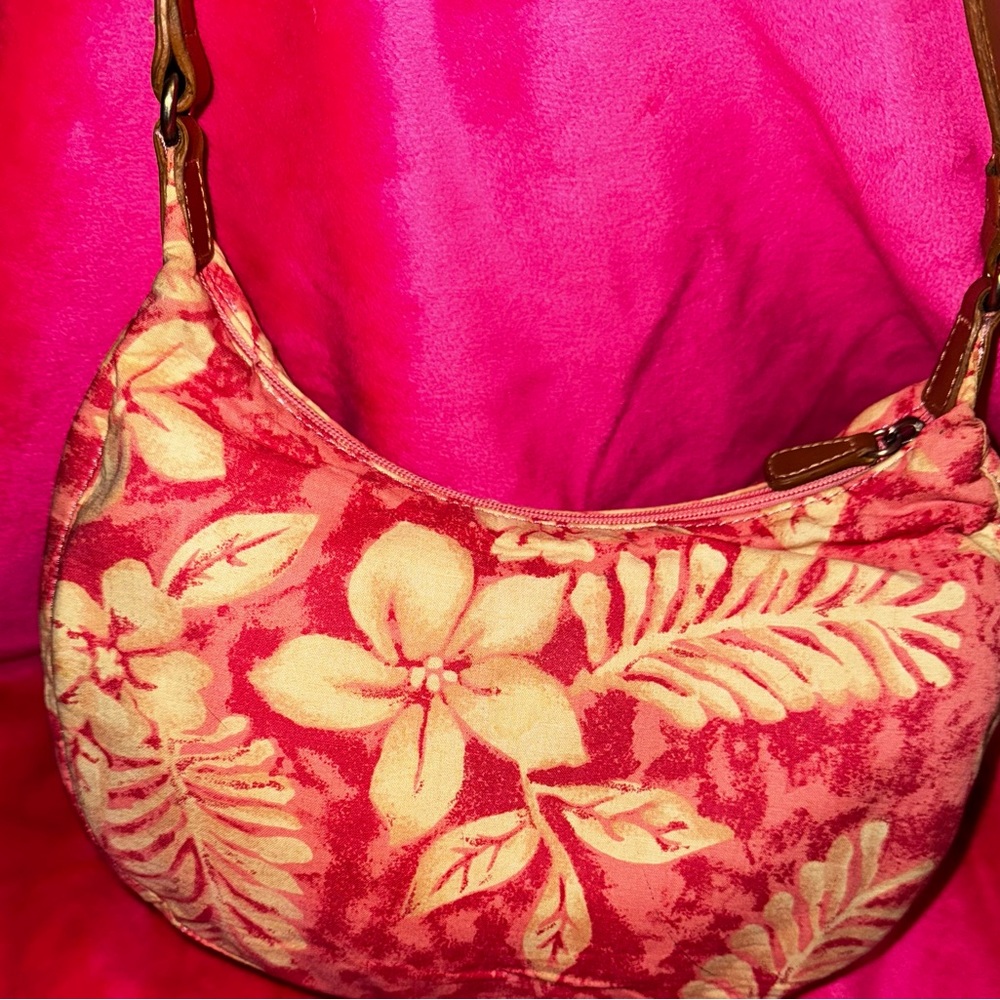Floral Patterned Shoulder Bag by Relic, new